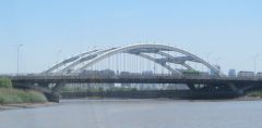 宁波鄞州大桥吊杆锚具防水防腐采用充气型斜拉索导管防水装置